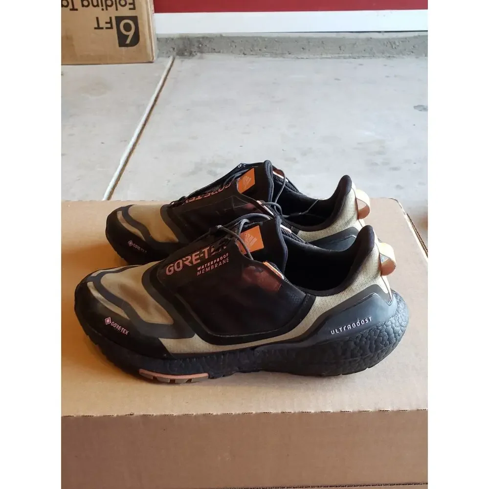 Adidas Ultraboost 22 Gore-Tex Shoes Size 15 Mens Brown Hiking Running GZ6876